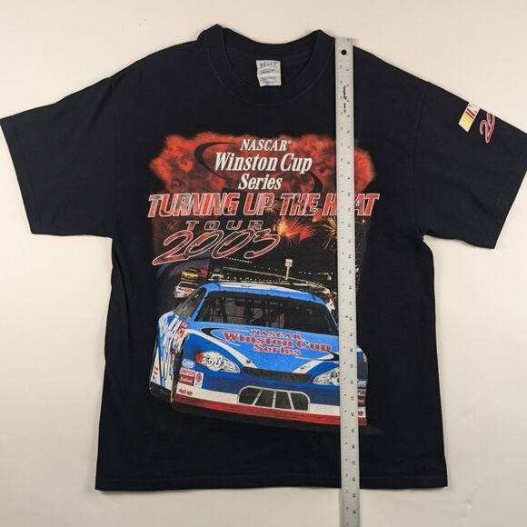 Nascar Winston Cup Series Turning Up The Heat Tour 2003 Vintage Y2K Shirt Large - Picture 5 of 7